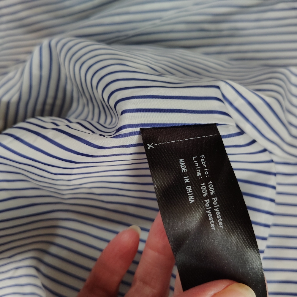 Forest Green Utility Jacket with Striped Details - Picture 11 of 11